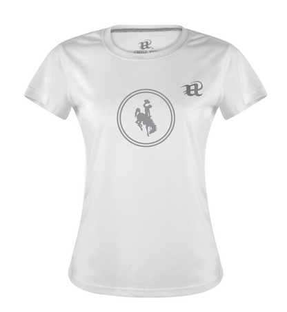 Ladies steamboat performance tees